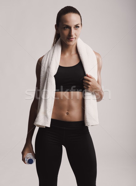 Fitness woman Stock photo © iko