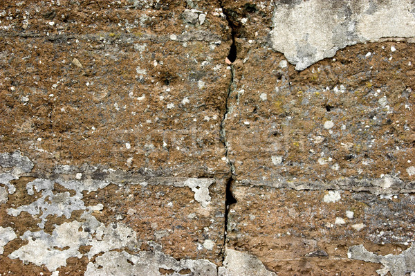 Foto d'archivio: Vecchio · muro · texture · muro · di · pietra · vernice