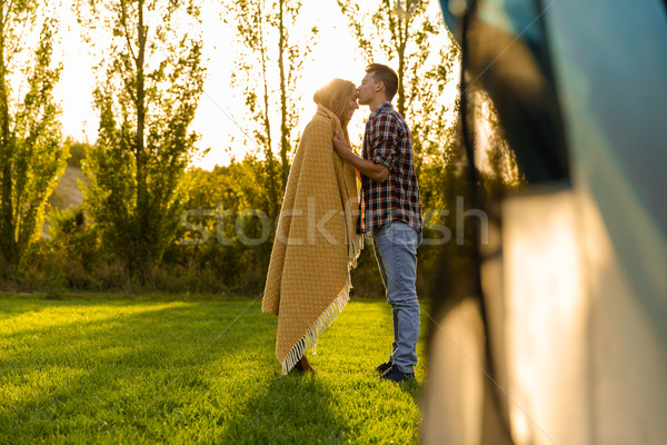 Waking up on a special place Stock photo © iko