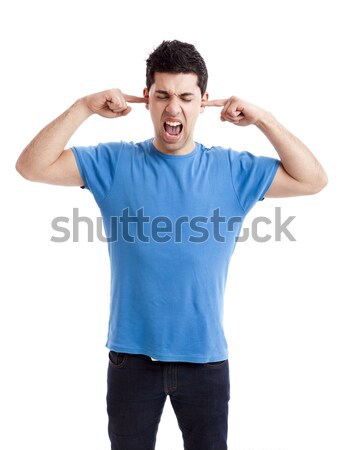 Silence Please!!! Stock photo © iko