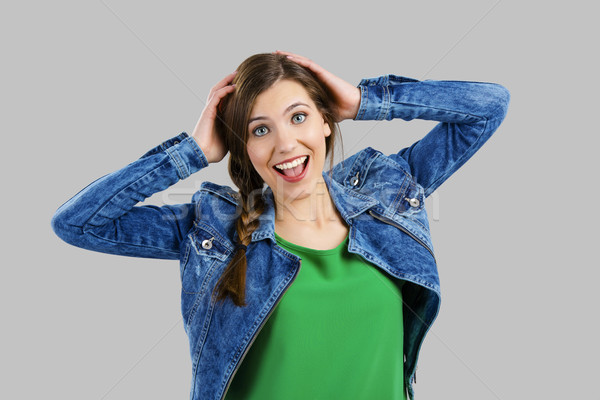 Stock photo: Cute woman 