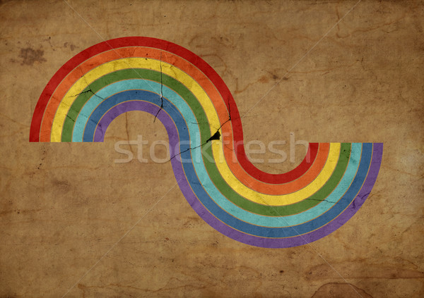 Raibow illustration Stock photo © iko