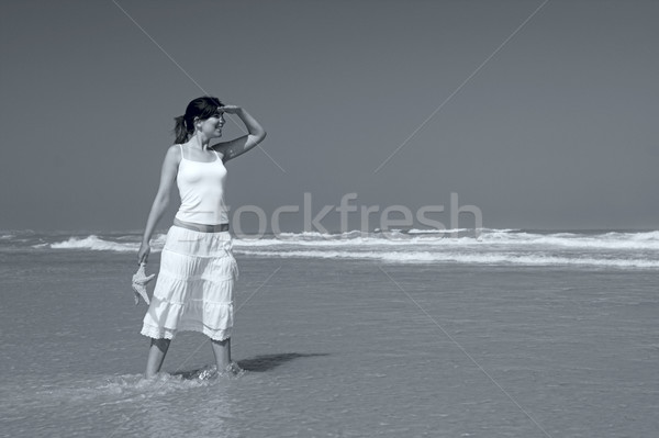 Starfish woman Stock photo © iko