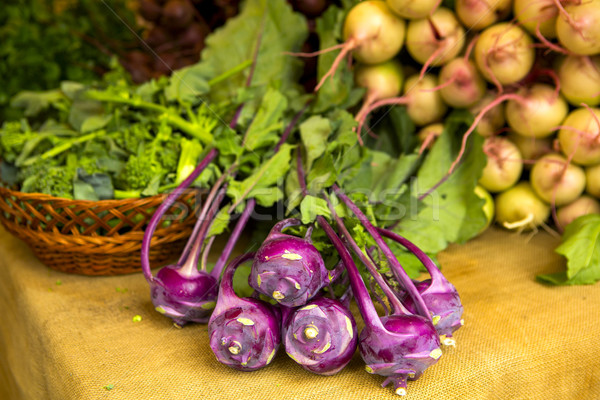 Orgánico hortalizas local mercado alimentos verde Foto stock © iko