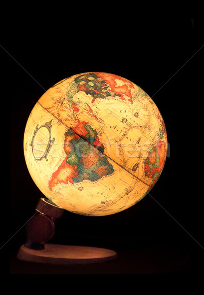 Iluminated Globe Stock photo © iko