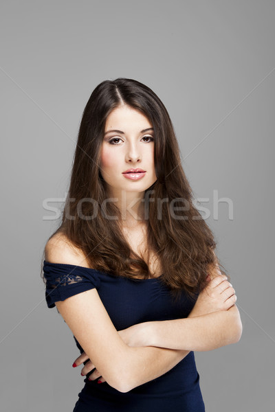 Belle femme portrait studio belle jeune femme femme [[stock_photo]] © iko