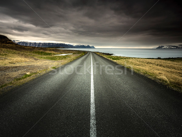 Endless road Stock photo © iko