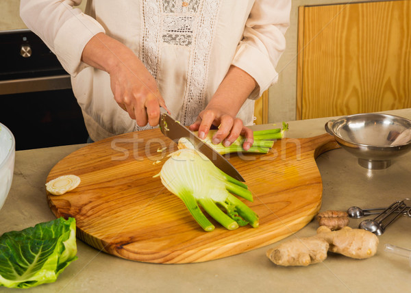 Cabbage kimchi and sauerkraut  Stock photo © iko