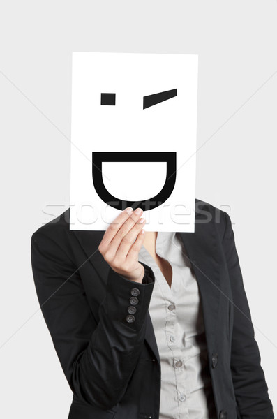 Winking Stock photo © iko