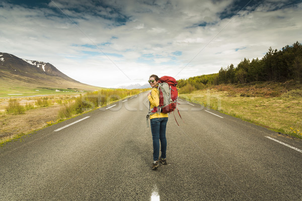 Backpacker Tourist Stock photo © iko