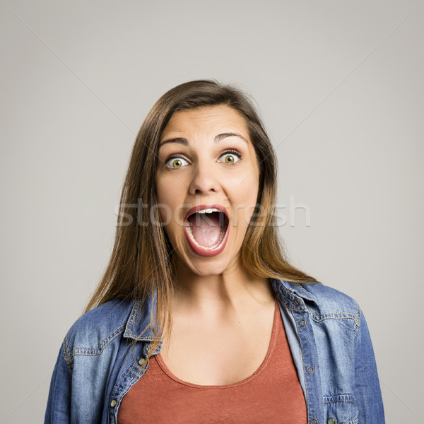 Shouting Stock photo © iko