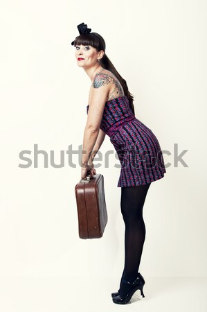 Fashion woman posing Stock photo © iko