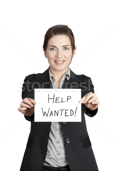 Help Wanted! Stock photo © iko