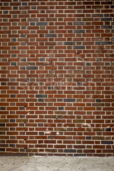 [[stock_photo]]: Mur · de · briques · orange · texture · mur · urbaine · pierre