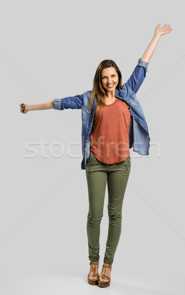 Happy woman Stock photo © iko