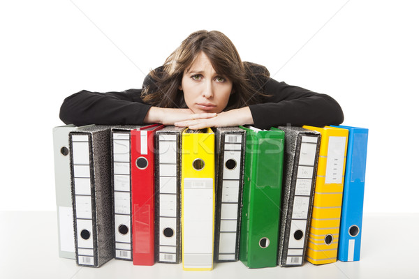 Stressed Student Stock photo © iko
