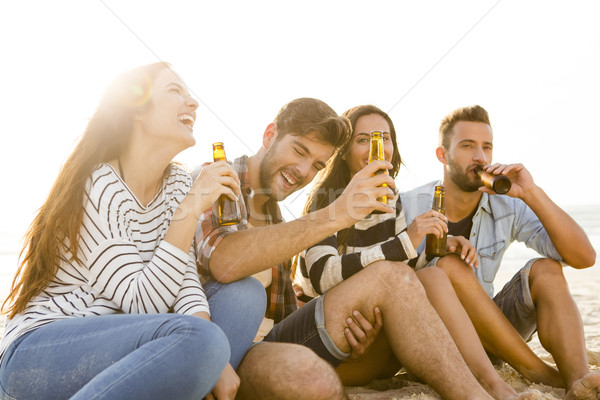 Summer is better with a cold beer Stock photo © iko