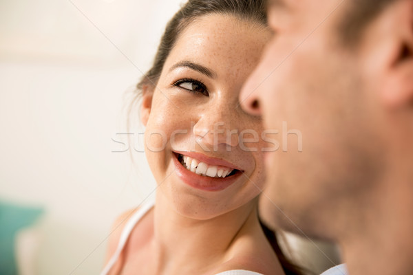 Stock photo: Young couple