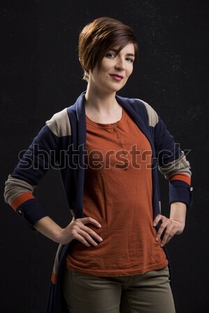 Beautiful and happy woman Stock photo © iko