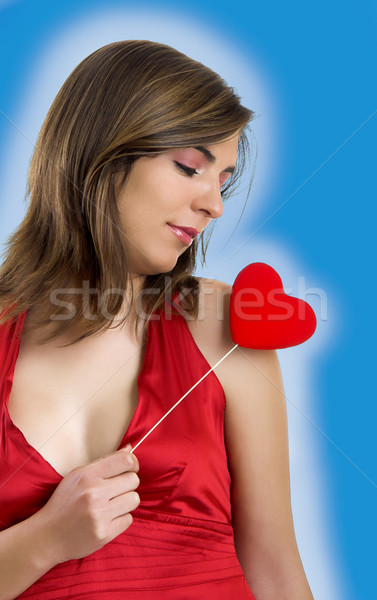 Valentine woman Stock photo © iko