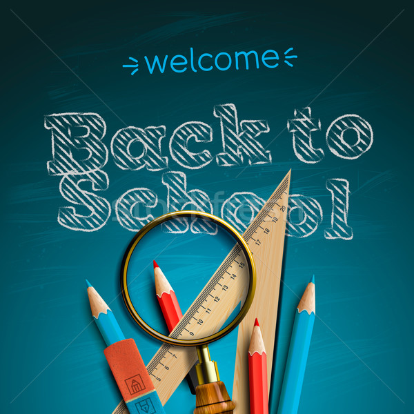 Welcome back to school, Stock photo © ikopylov
