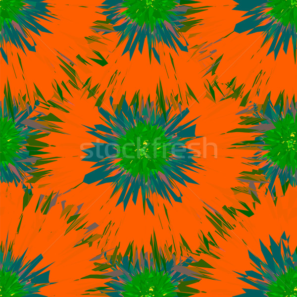 Seamless bright colors tropical floral pattern Stock photo © ikopylov