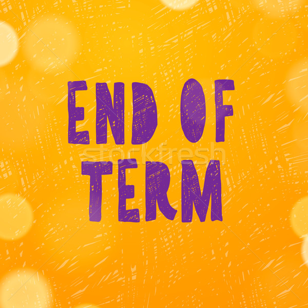 Schools out, end of term Stock photo © ikopylov