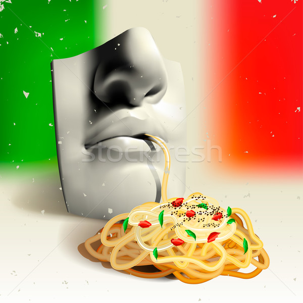 Italian food - concept Stock photo © ikopylov