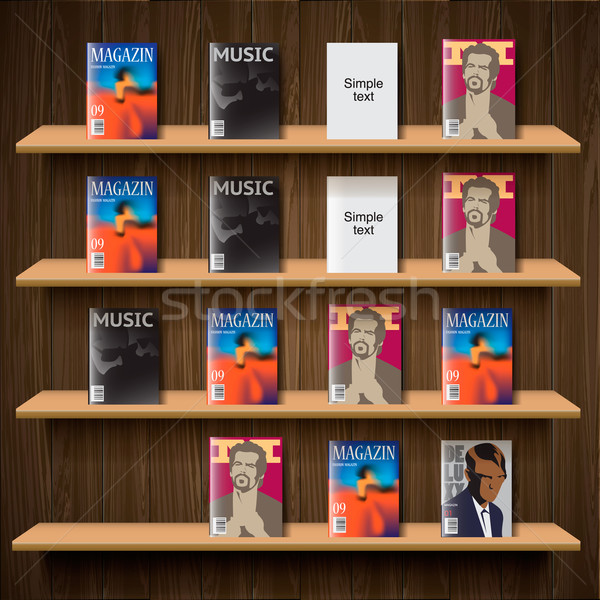 Newsstand, vector Eps10 illustration. Stock photo © ikopylov