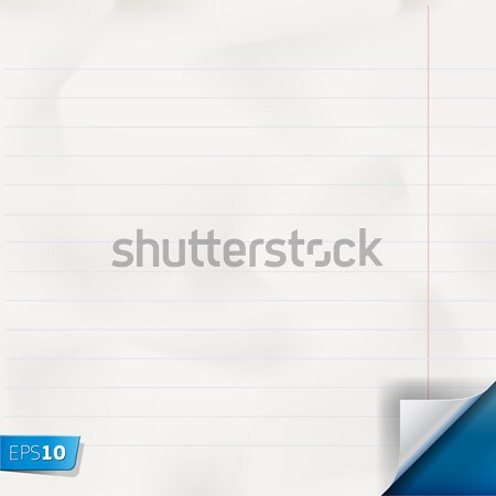 Beyaz kağıt dokusu vektör eps 10 örnek Stok fotoğraf © ikopylov