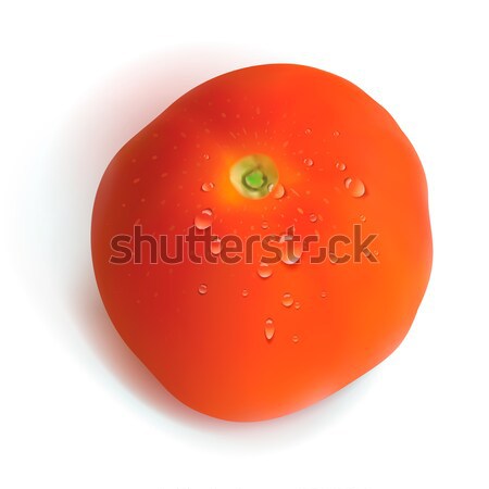 Red tomato isolated on white background Stock photo © ikopylov