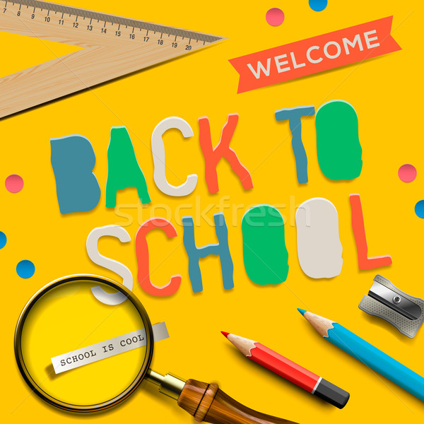 Welcome Back To School Stock Photos Stock Images And Vectors Stockfresh