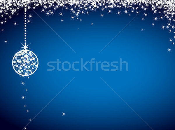 Glitter christmas card Stock photo © iktash