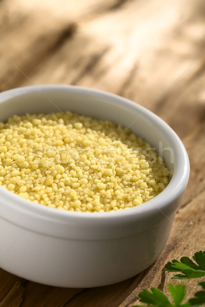 Raw Couscous Stock photo © ildi