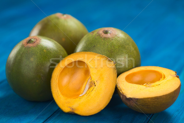 Peruvian Fruit Called Lucuma Stock photo © ildi