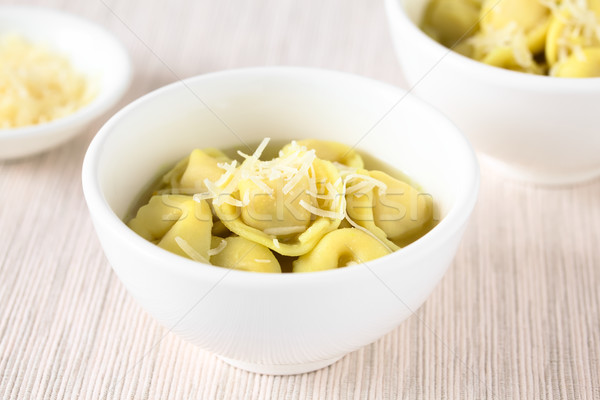 Italian Tortellini in Brodo Soup Stock photo © ildi