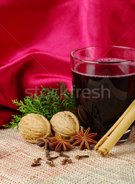 Hot Spiced Wine  Stock photo © ildi