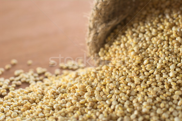 Raw White Quinoa Grains Stock photo © ildi