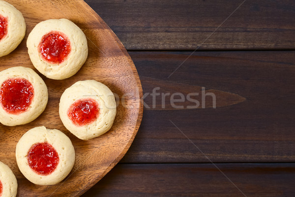 Thumbprint Cookies Stock photo © ildi