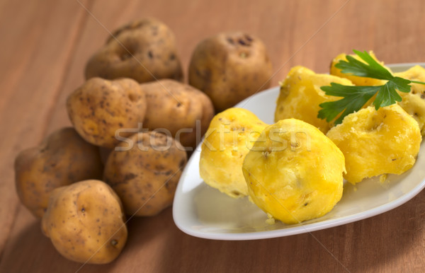 Peruvian Yellow Potato Stock photo © ildi