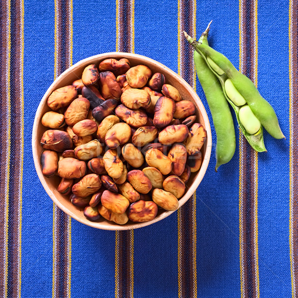 Toasted Fava Beans Stock photo © ildi