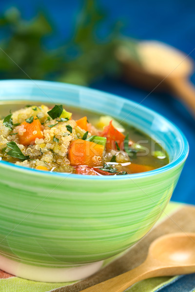 Vegetarian Quinoa Soup  Stock photo © ildi