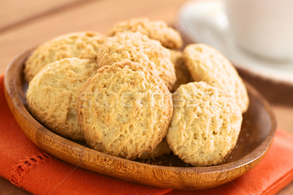 Peruvian Cookies Made with Maca Powder Stock photo © ildi