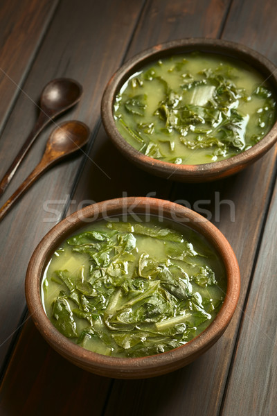 Chard Soup Stock photo © ildi