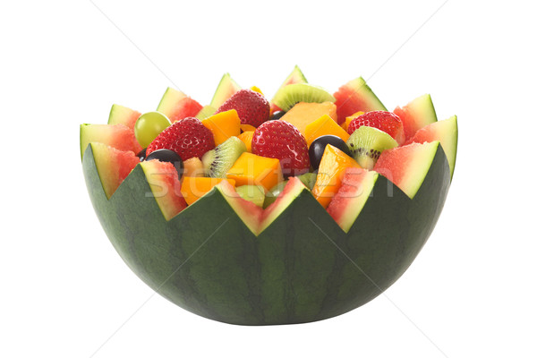 Salade de fruits melon bol fruits frais salade mangue [[stock_photo]] © ildi