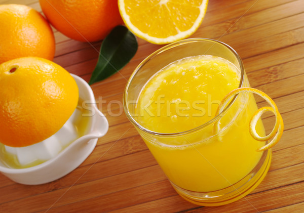 Fresh Orange Juice Stock photo © ildi