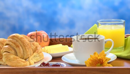 Stock photo: Delicious Breakfast on Tray