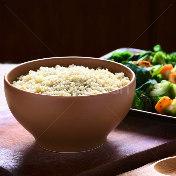 Cooked White Quinoa Stock photo © ildi