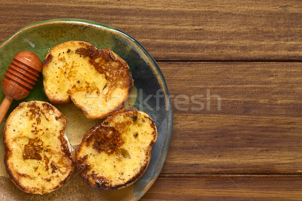 French Toast with Honey Stock photo © ildi