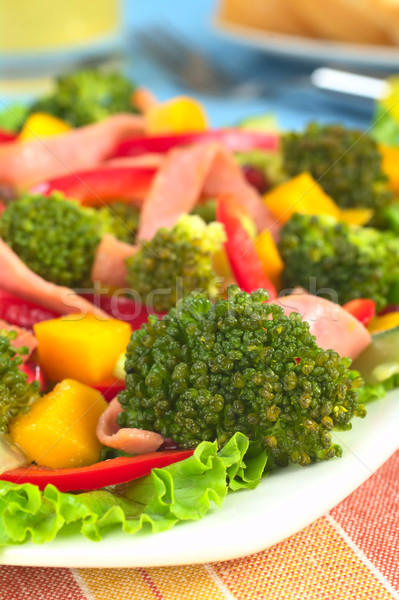 Stock photo: Fresh Broccoli Salad